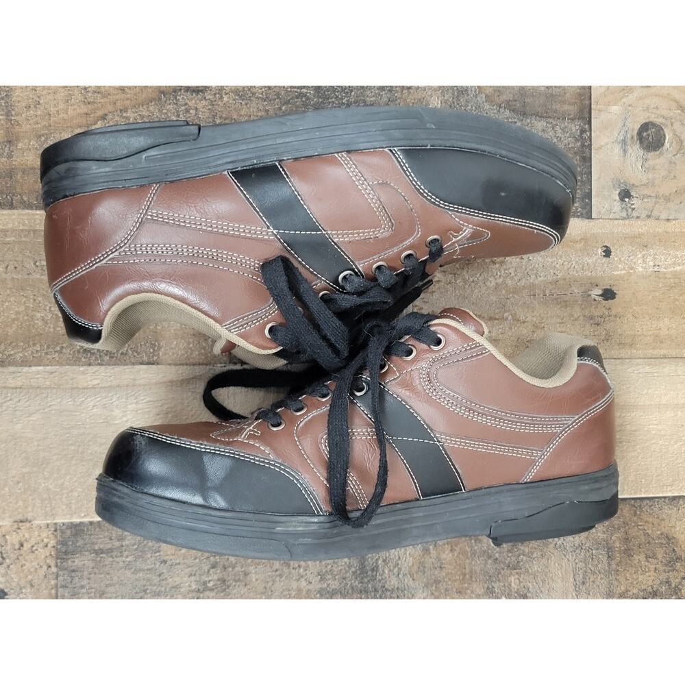 GDefy Gravity Defyer 11.5‎ Perfect Fit Brown Black Inner Spring Shoes TB8094B-W